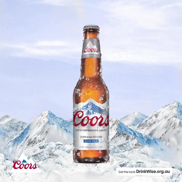 The 🔑 to Coors? The clean, fresh water of the Rocky Mountain springs. 🏔 The Rockies, home of a legacy spanning over 140 years.  #coors